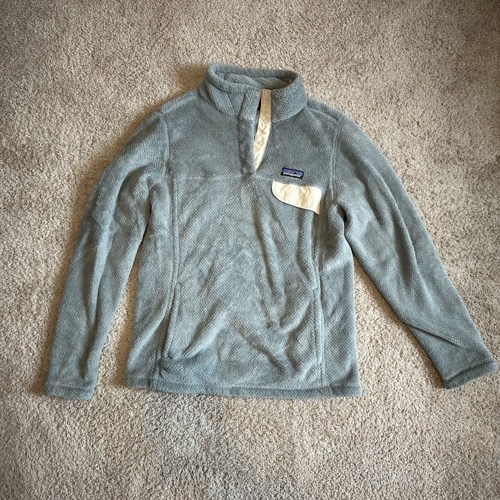 Patagonia Grey Fleece Pullover